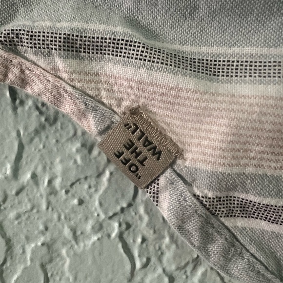 Vans Gray and Pink Striped Button Down Shirt - Picture 6 of 10